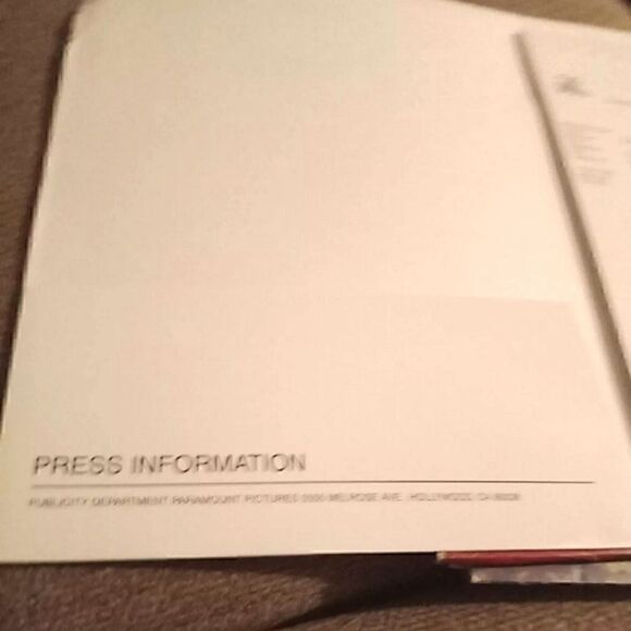 Star Trek Nemesis Handbook Of Production Information, letter of release date. - Picture 3 of 8